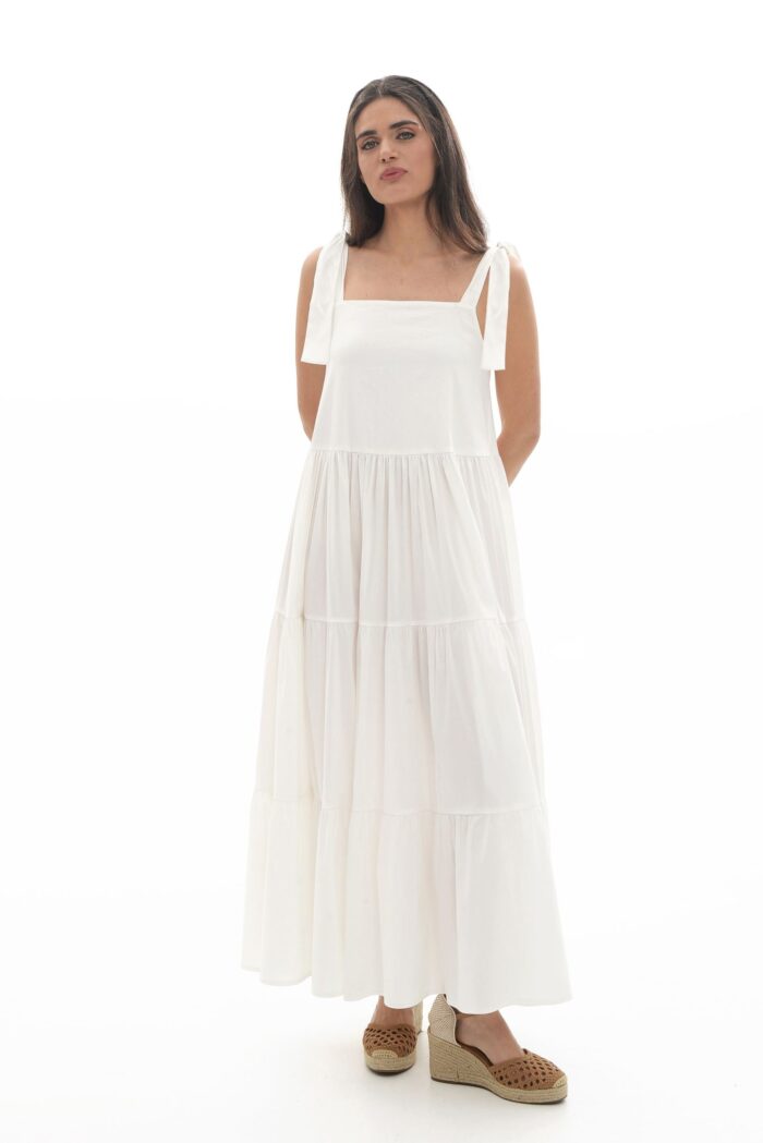 Laura Dress (White) - Image 1