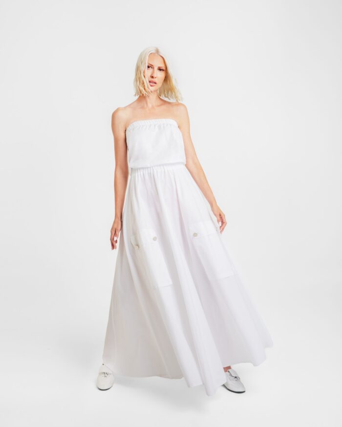 Dafne Strapless Dress - Image 3