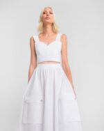 Claire Skirt (White) - Image 3