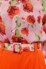 Areti Shirt (Pink roses) - Image 4