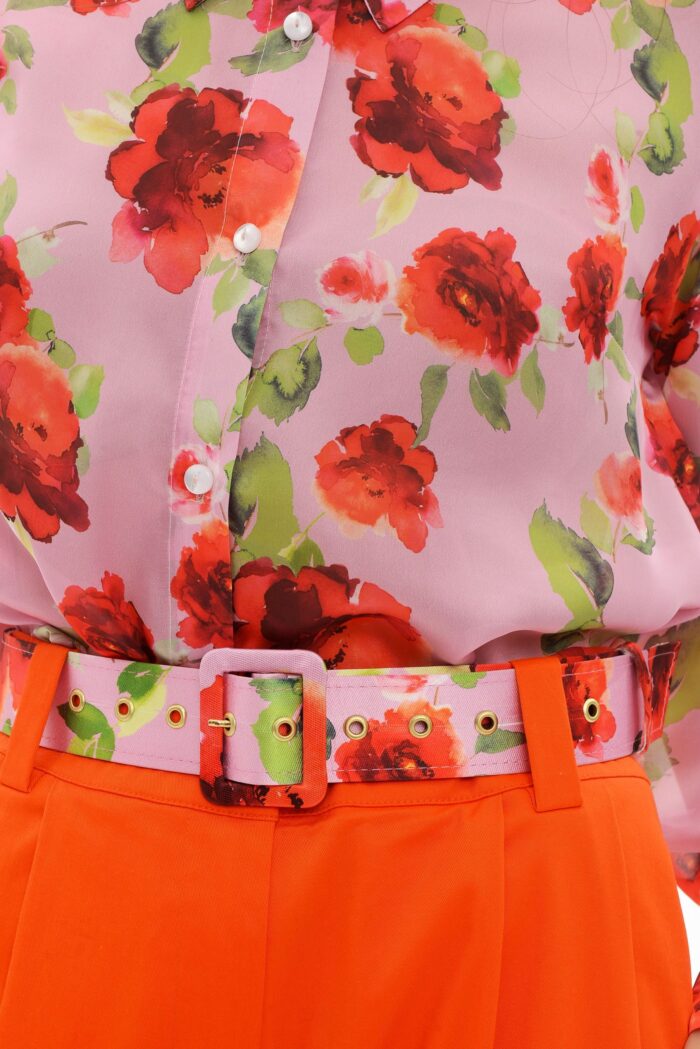 Areti Shirt (Pink roses) - Image 4