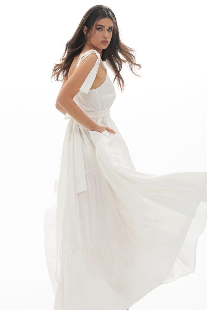 Laura Dress (White) - Image 5