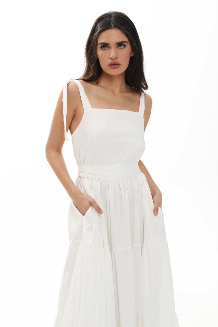 Laura Dress (White) - Image 3