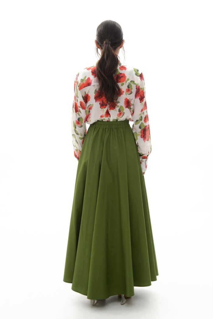 Areti Shirt (White roses) - Image 3