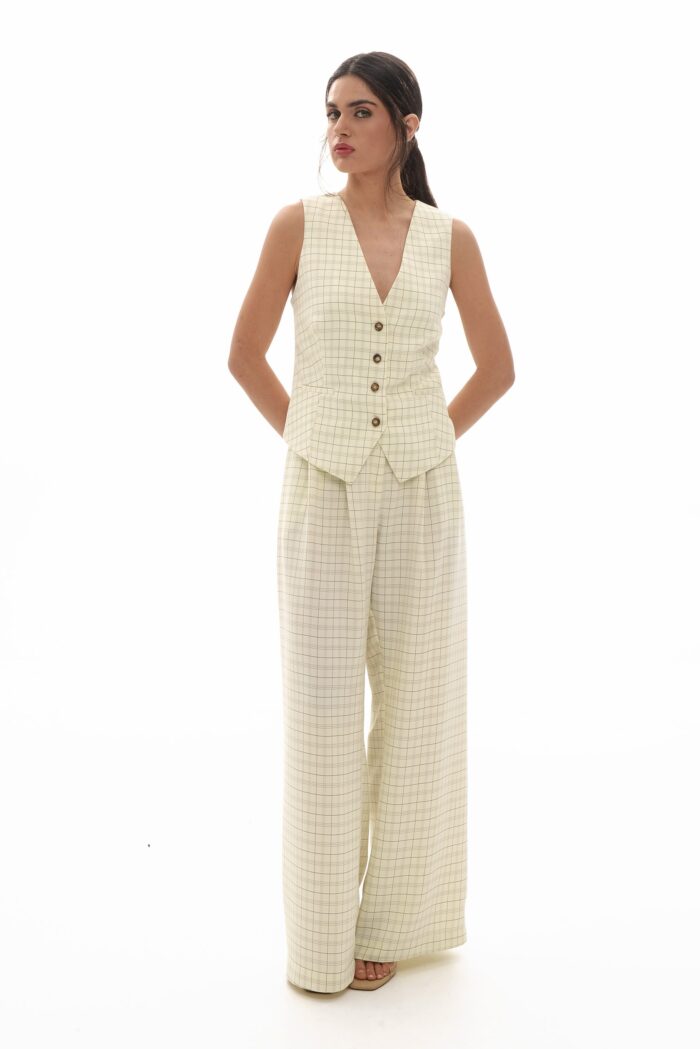 Kalia plaid Vest - Image 2