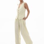 Tania Plaid Trousers