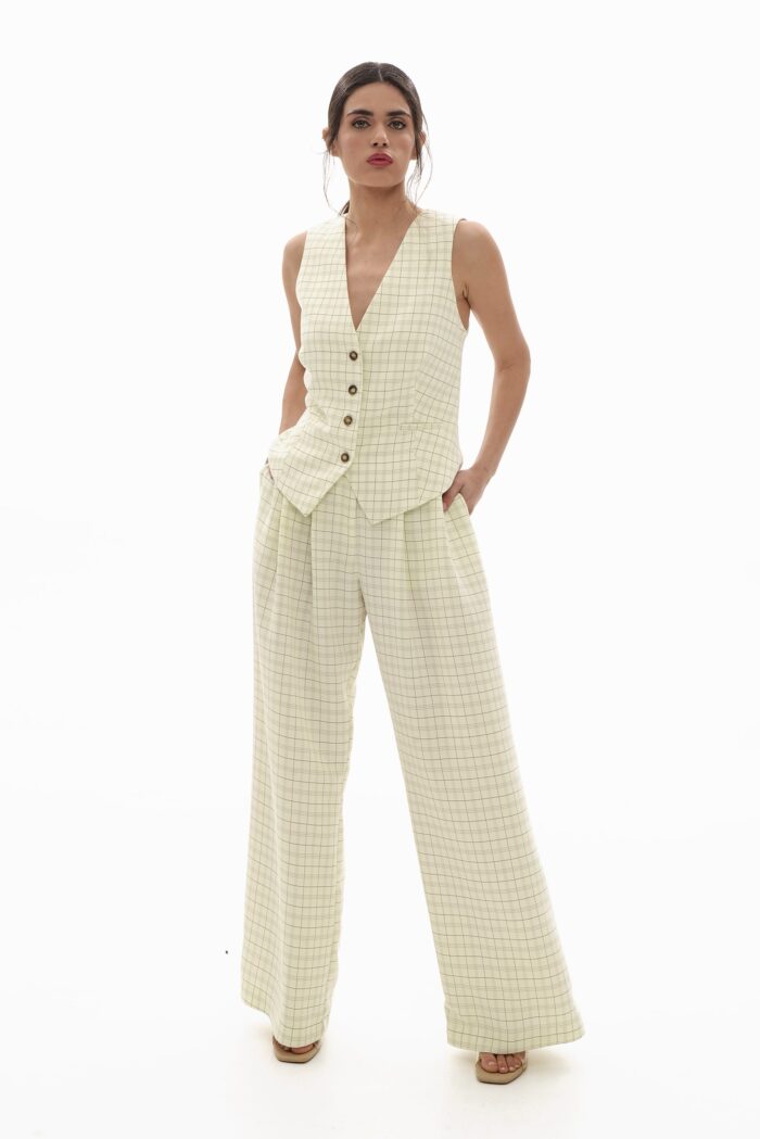 Kalia plaid Vest - Image 3