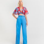 Zoe Trousers (Sky blue)