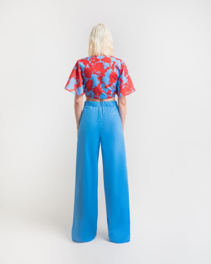 Zoe Trousers (Sky blue) - Image 2