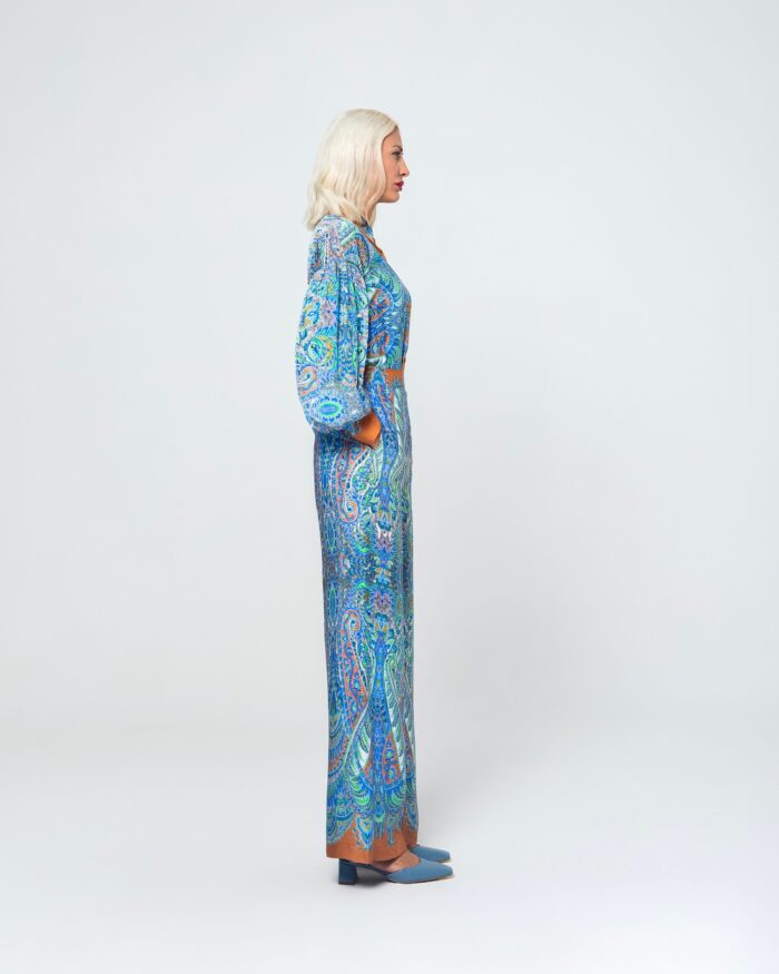 FLORA SILK TROUSERS - Image 4