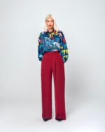 SABRINA PANTS (MAROON)