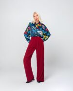 SABRINA PANTS (MAROON) - Image 3