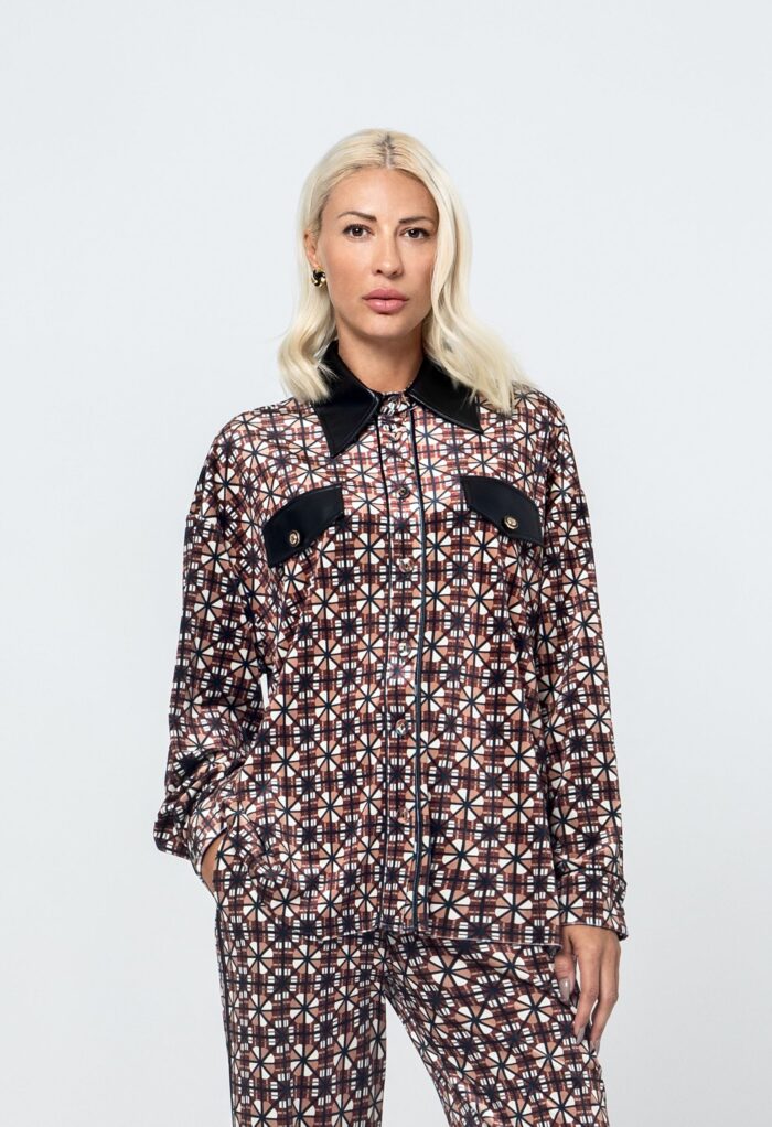 VALENTINA VELVET SHIRT - Image 1