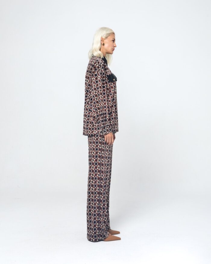 KATIE VELVET TROUSERS - Image 2