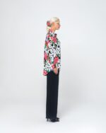 SOFI OVERSIZED SHIRT (WHITE/POLKA DOT) - Image 3