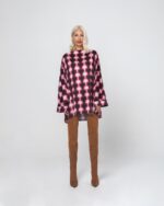 ALEXIS OVERSIZED MINI DRESS (TYPE)