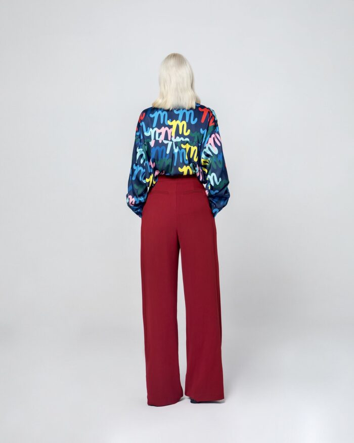 SABRINA PANTS (MAROON) - Image 5