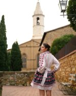 MARINA MINI DRESS (CREAM HEARTS) - Image 2