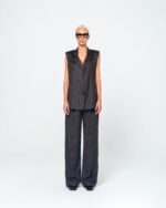 DIANA VEST (BROWN STRIPES) - Image 4