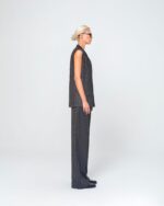 DIANA VEST (BROWN STRIPES) - Image 3