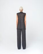 DIANA VEST (BROWN STRIPES) - Image 5