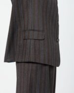 DIANA VEST (BROWN STRIPES) - Image 6