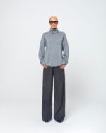 RORY STRIPED TROUSERS (BROWN STRIPES)