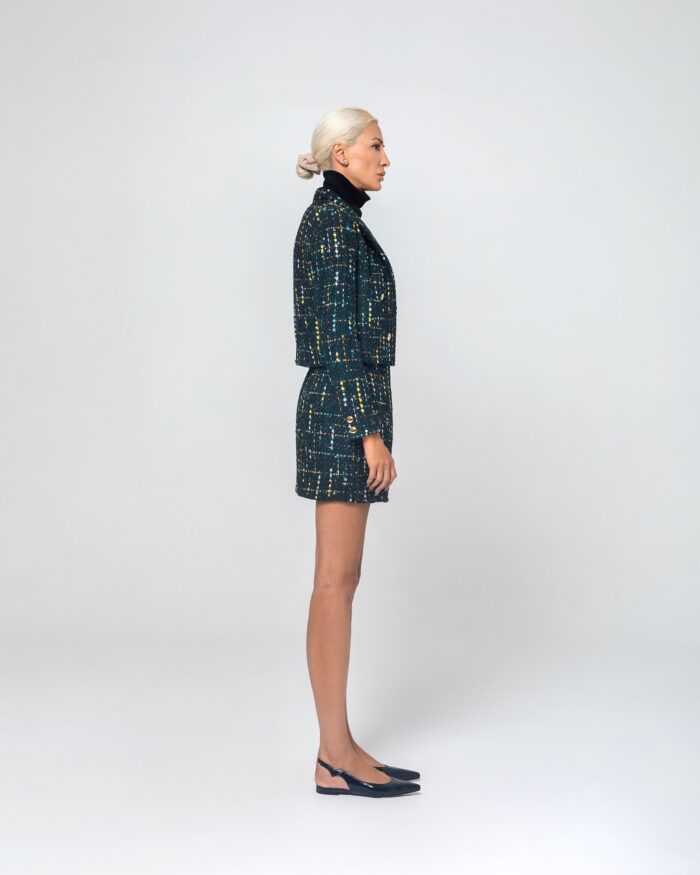 VALERIA TWEET SHORT JACKET - Image 3