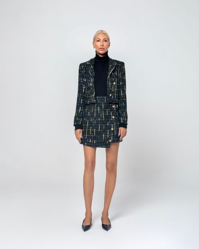 VALERIA TWEET SHORT JACKET - Image 2