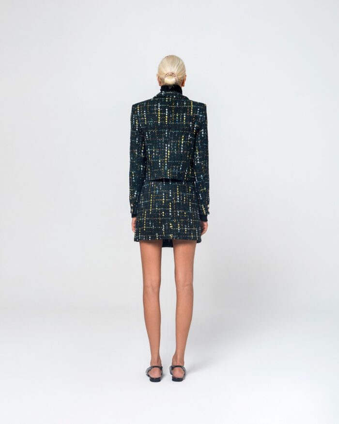 VALERIA TWEET SHORT JACKET - Image 4