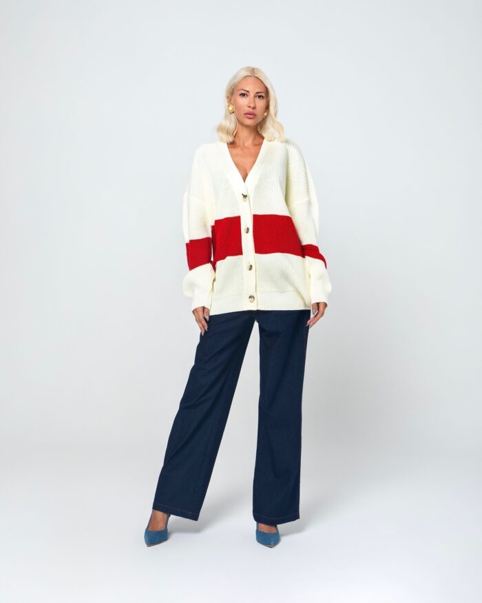 KONNIE KNITTED LONG CARDIGAN - Image 3