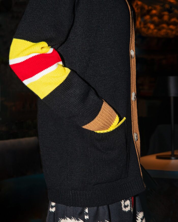 ROXANNE KNITTED LONG CARDIGAN - Image 2