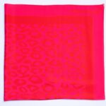 “ALYSSA” SCARF-PAREO (PINK/ANIMAL PRINT)