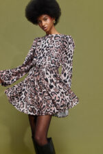 'SELENA' ΜΙΝΙ ΦΟΡΕΜΑ (ANIMAL PRINT) - Image 2