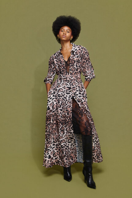 'LIZA' SEMI-DRESS (ANIMAL PRINT)