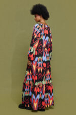 'NEFELI' MAXI DRESS (COLOR HEARTS) - Image 4