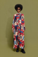 'LIANA' MAXI DRESS (BLUE HARTS) - Image 4