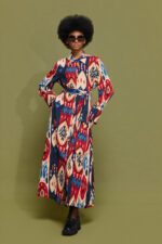 'LIANA' MAXI DRESS (BLUE HARTS)