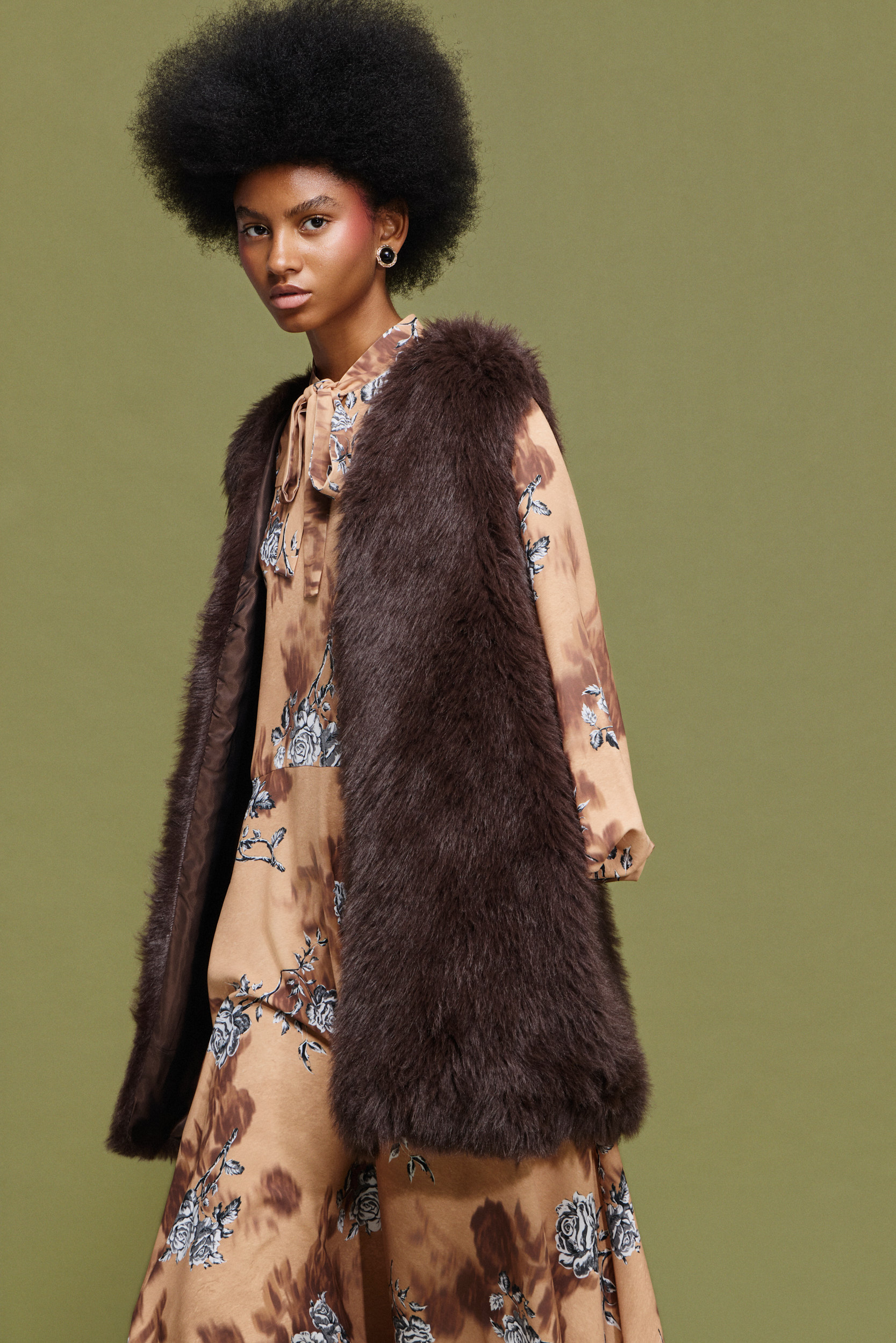 Evoto ‘FIONA’ ΜΑΚΡΥ ΓΟΥΝΙΝΟ ΓΙΛΕΚΟ - Image 1