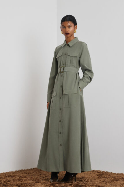 'EMILIA' CARGO DRESS (KIAKI)