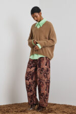 'AGNI' KNITTED BLOUSE (BEIGE) - Image 5