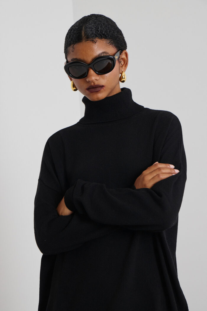 'VELMA' ΖΙΒΑΓΚΟ ΑΠΟ ΚΑΣΜΙΡ (BLACK) - Image 2