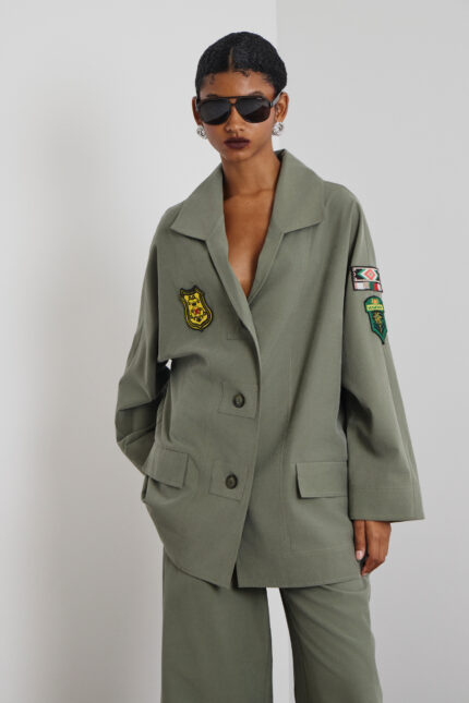 'ISLA' SLIM MILITARY JACKET