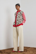 'CALLOPE' ΠΛΕΚΤΗ ΖΑΚΕΤΑ (ANIMAL PRINT) - Image 3