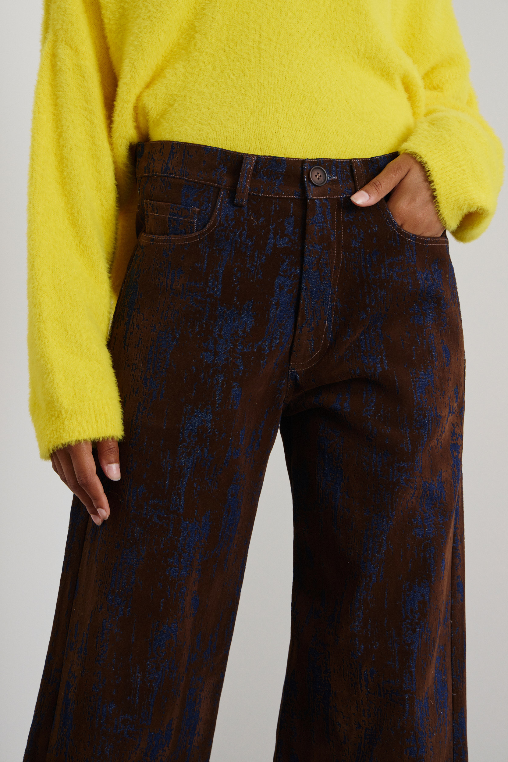 Evoto 'OLGA' Velvet Jeans - Image 4
