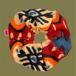 SCRUNCHIES (BLUE HARTS)