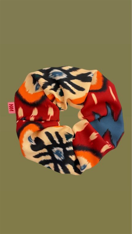 SCRUNCHIES (BLUE HARTS)