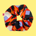 SCRUNCHIES (RHOMBUS PRINT)