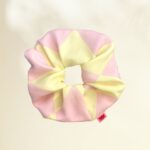SCRUNCHIES (PALE PINK/PALE YELLOW)