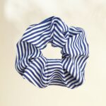 SCRUNCHIES (STRIPES LIGHT BLUE)
